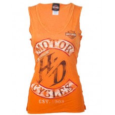 HARLEY DAVIDSON Womens TANK TOP T-Shirt WINGS